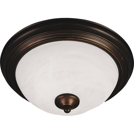 A large image of the Maxim 5842 Oil Rubbed Bronze / Marble Glass