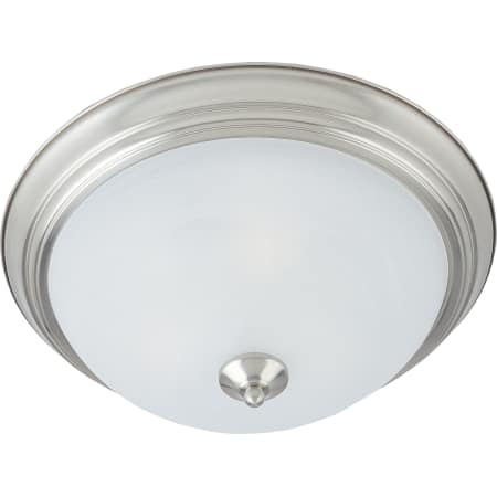 Maxim 5842 A large image of the Maxim 5842 Satin Nickel / Marble Glass