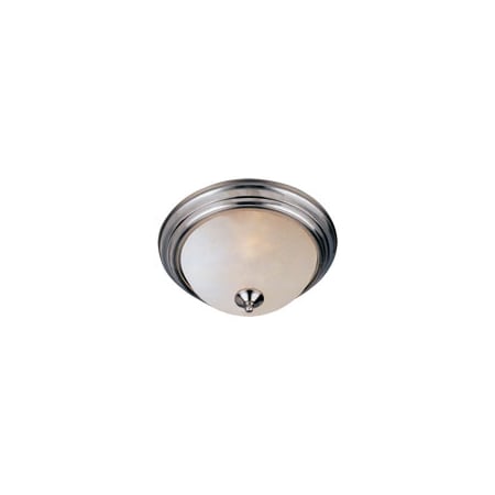 A large image of the Maxim 5849 Satin Nickel / Frosted Glass