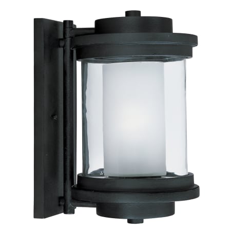 A large image of the Maxim 5864 Anthracite / Clear and Frosted Glass