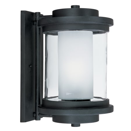 A large image of the Maxim 5866 Anthracite / Clear and Frosted Glass