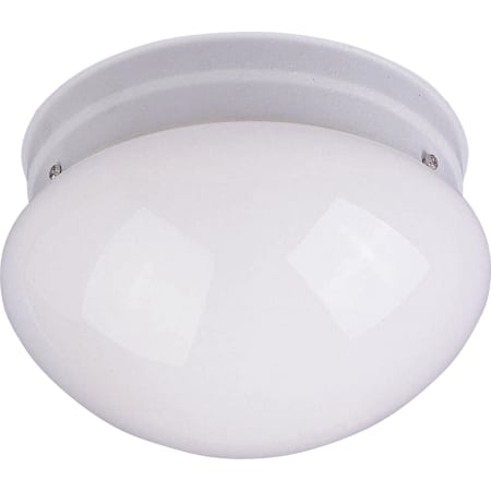 A large image of the Maxim 5881 White / White Glass