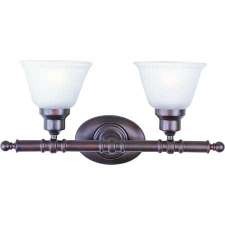 A large image of the Maxim 7142 Oil Rubbed Bronze / Frosted Glass