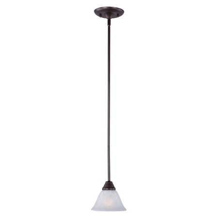 A large image of the Maxim 91064 Oil Rubbed Bronze / Ice Glass