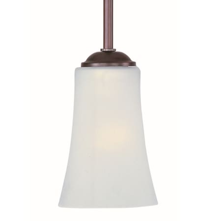 A large image of the Maxim 92040 Oil Rubbed Bronze / Frosted Glass