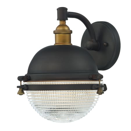 A large image of the Maxim 10182 Oil Rubbed Bronze / Antique Brass