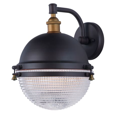 A large image of the Maxim 10186 Oil Rubbed Bronze / Antique Brass
