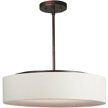A large image of the Maxim 10226 Oatmeal Linen / Oil Rubbed Bronze