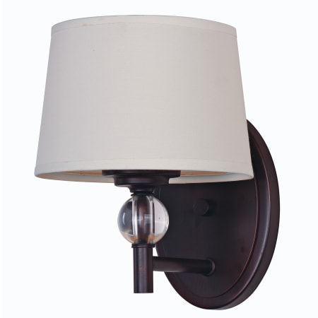 A large image of the Maxim 12761 Oil Rubbed Bronze / White