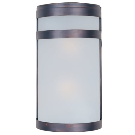 A large image of the Maxim 5002 Oil Rubbed Bronze / Frosted Glass