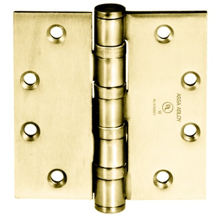 A large image of the McKinney T4A3386412BT Bright Brass