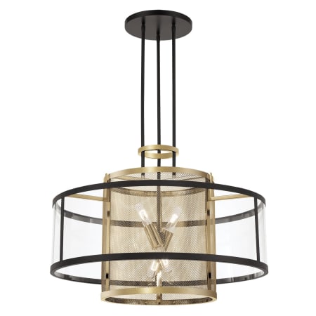 A large image of the Metropolitan N7813 Chandelier with Canopy