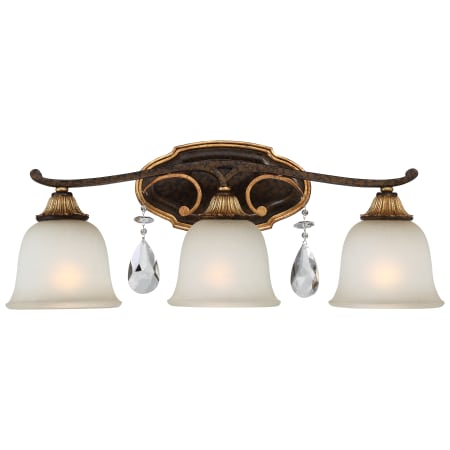 A large image of the Metropolitan N1463-652 Raven Bronze with Sunburst Gold Highlights