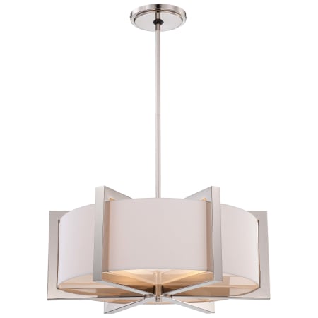 A large image of the Metropolitan N6263-613 Polished Nickel