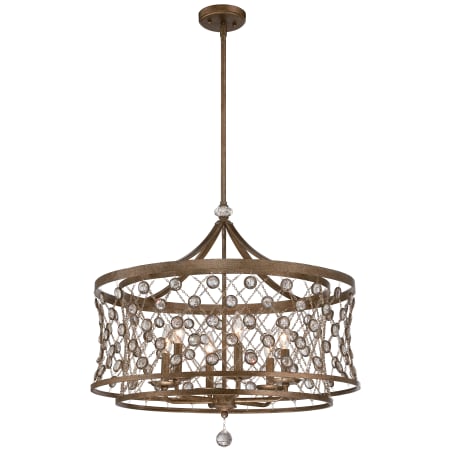 A large image of the Metropolitan N6587-272 Pendant with Canopy