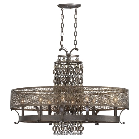 A large image of the Metropolitan N6727 French Bronze with Jeweled Accents