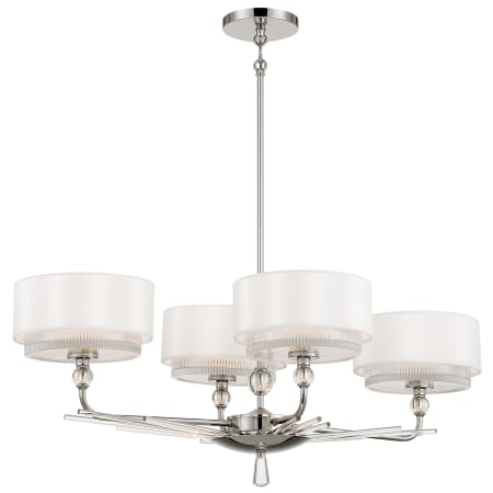 A large image of the Metropolitan N7385 Chandelier with Canopy