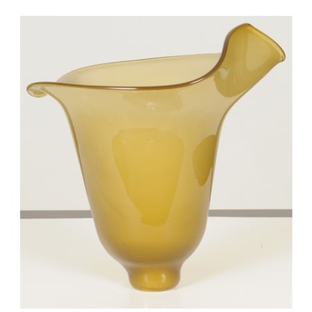 A large image of the Meyda Tiffany 104823 Yellowed Glass