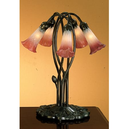 A large image of the Meyda Tiffany 16012 Pink / White