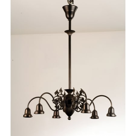 A large image of the Meyda Tiffany 101916 Craftsman Brown