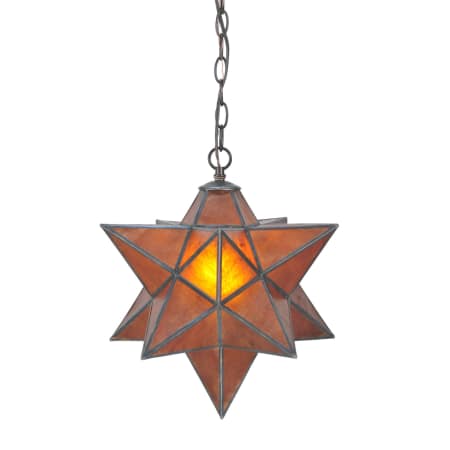 A large image of the Meyda Tiffany 107888 Amber Mica
