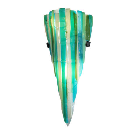 A large image of the Meyda Tiffany 108131 Sea Green / Aqua / Beige