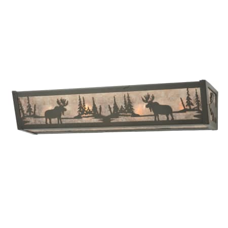 A large image of the Meyda Tiffany 110116 Timeless Bronze / Silver Mica
