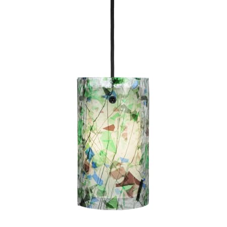 A large image of the Meyda Tiffany 110599 Purple / Blue / Green / Confetti