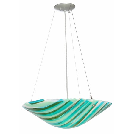 A large image of the Meyda Tiffany 112101 Sea Green / Aqua / Beige