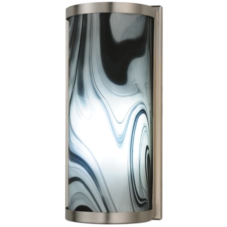 A large image of the Meyda Tiffany 112990 Brushed Nickel