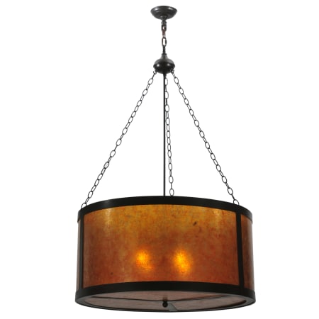 A large image of the Meyda Tiffany 115663 Timeless Bronze / Amber Mica