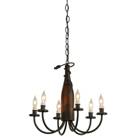 A large image of the Meyda Tiffany 121456 Black