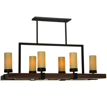 A large image of the Meyda Tiffany 122288 Wrought Iron