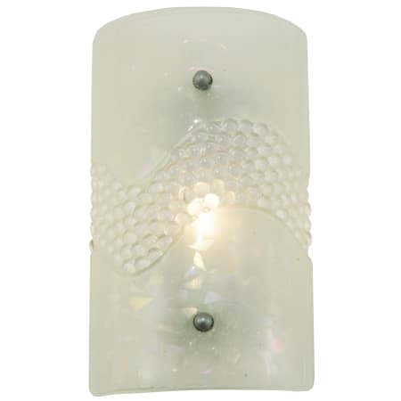 A large image of the Meyda Tiffany 122826 Frosted Clear / Clear Pebbles