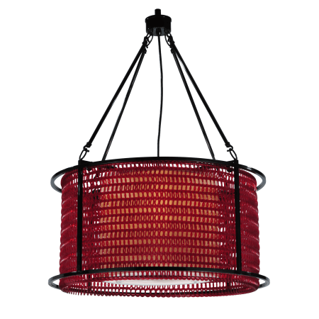 A large image of the Meyda Tiffany 132706 Ruby Red