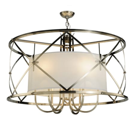 A large image of the Meyda Tiffany 135929 Brushed Nickel