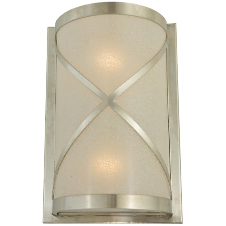 A large image of the Meyda Tiffany 136052 Brushed Nickel / Etruscan