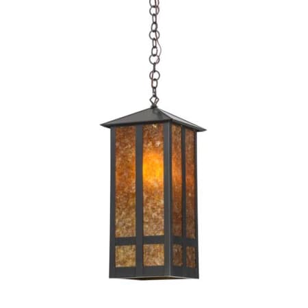 A large image of the Meyda Tiffany 13950 Craftsman Brown