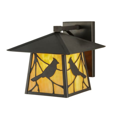 A large image of the Meyda Tiffany 143329 Craftsman Brown