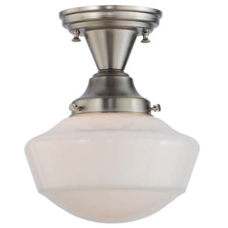 A large image of the Meyda Tiffany 143957 Brushed Nickel