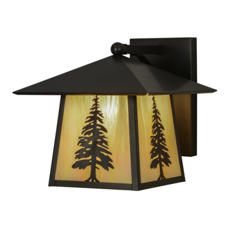 A large image of the Meyda Tiffany 150781 Craftsman Brown