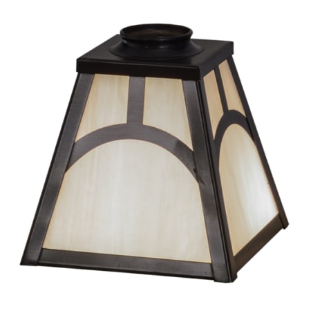 A large image of the Meyda Tiffany 151020 Craftsman Brown