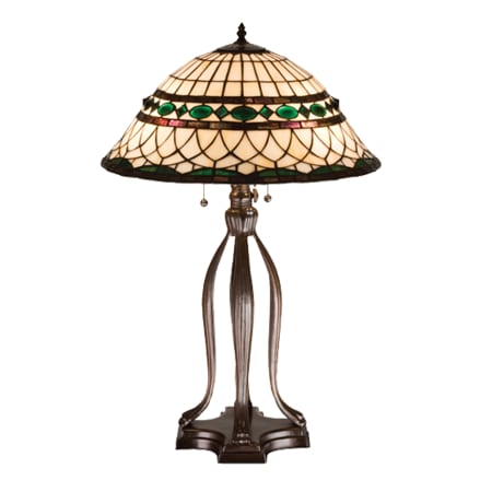 A large image of the Meyda Tiffany 15409 Beige Green