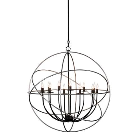 A large image of the Meyda Tiffany 154128 Steel