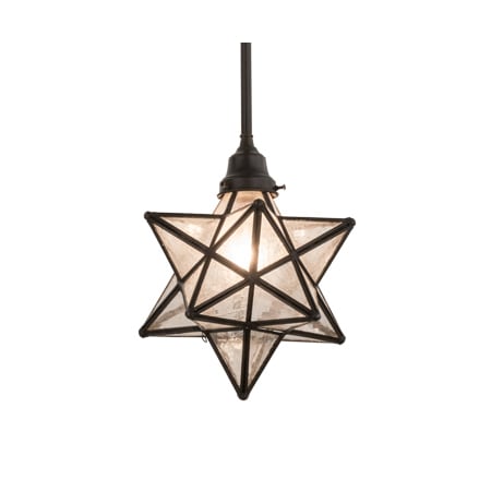 A large image of the Meyda Tiffany 158665 Craftsman Brown