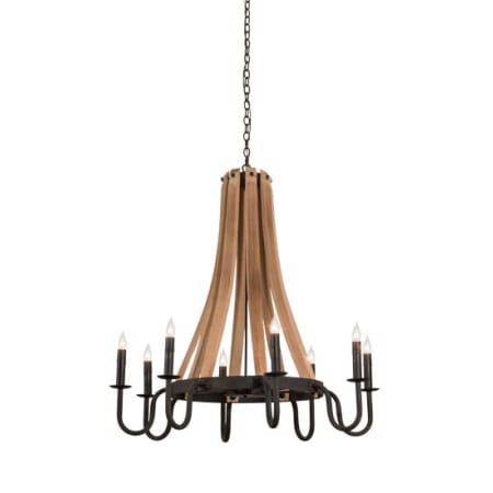 A large image of the Meyda Tiffany 160700 Natural Wood