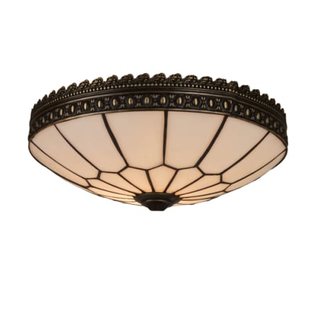 A large image of the Meyda Tiffany 181380 Craftsman Brown