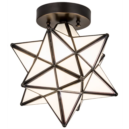 A large image of the Meyda Tiffany 189645 Craftsman Brown
