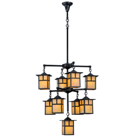 A large image of the Meyda Tiffany 20814 Craftsman Brown