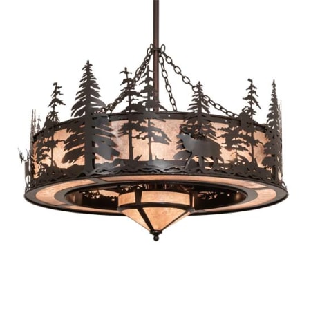 A large image of the Meyda Tiffany 217006 Timeless Bronze